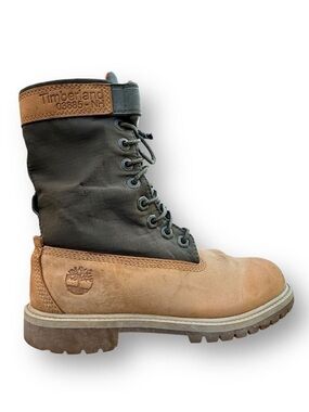 Timberland 6-inch Gaitor Mixed Media Combat Boots Unisex Hiker 4 EU 36